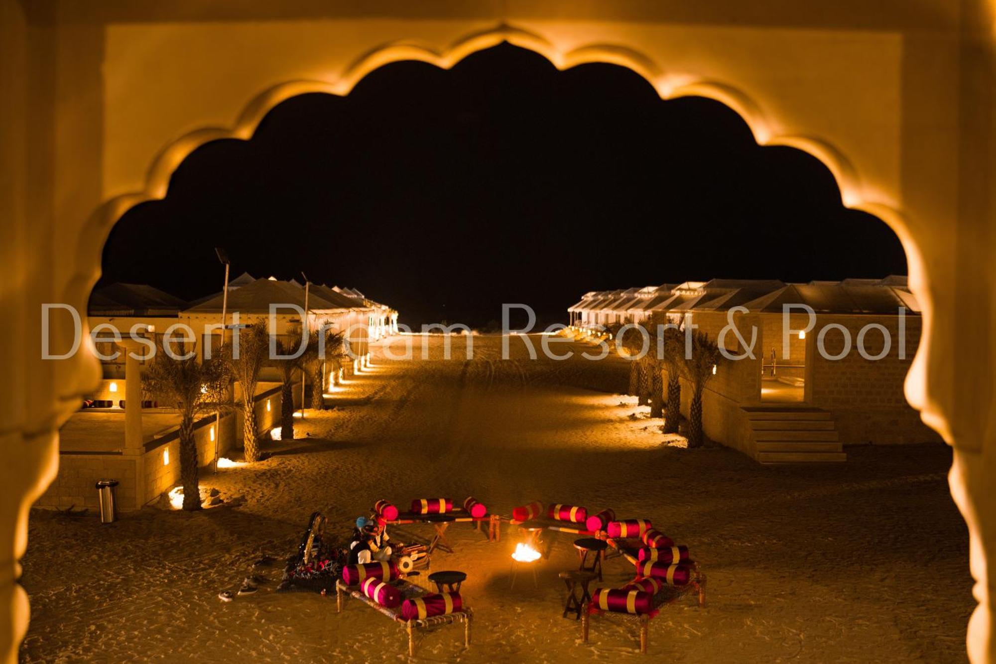 Desert Dream Royal Camp & Pool Džaisalmér Exteriér fotografie