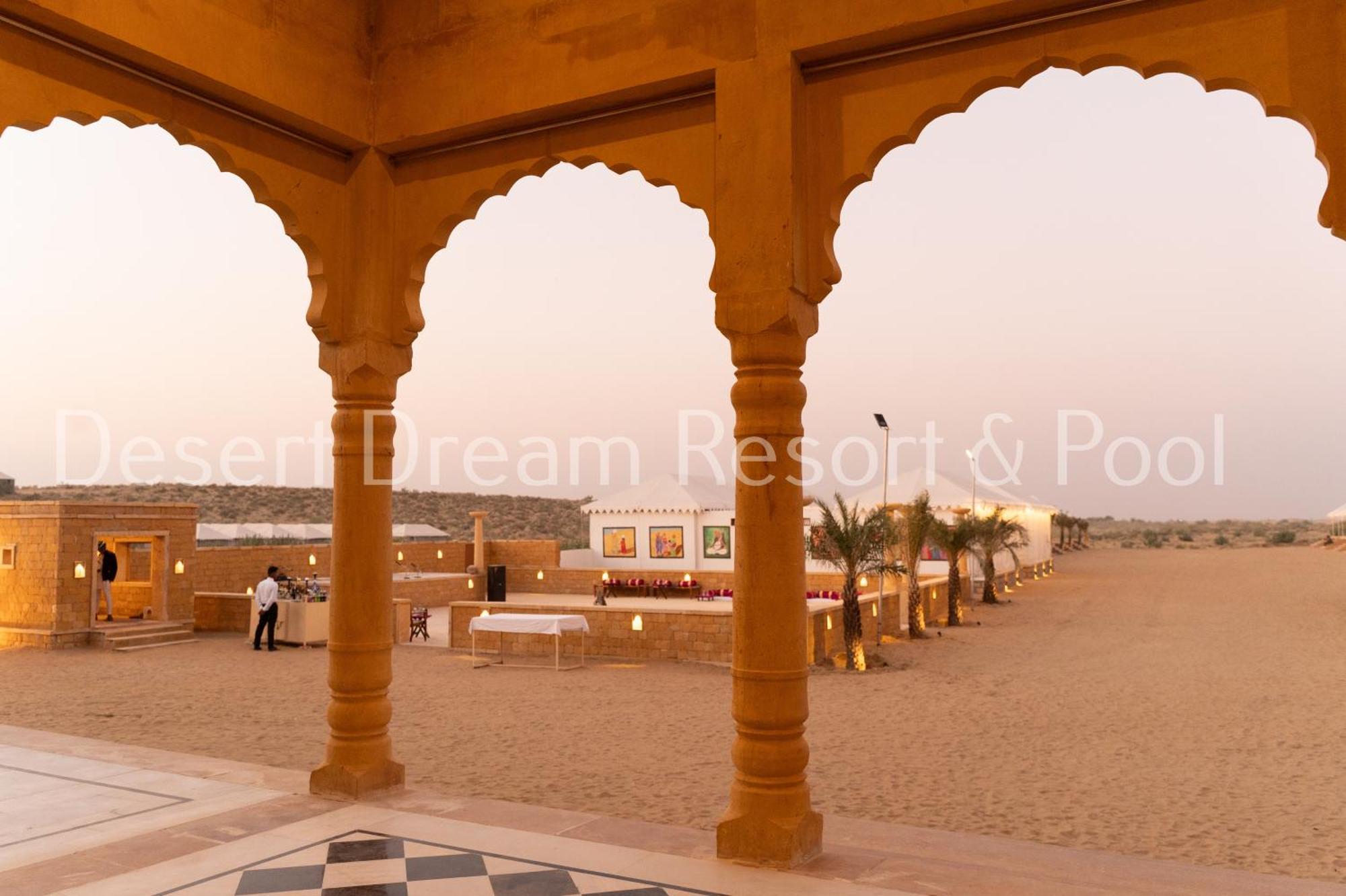 Desert Dream Royal Camp & Pool Džaisalmér Exteriér fotografie