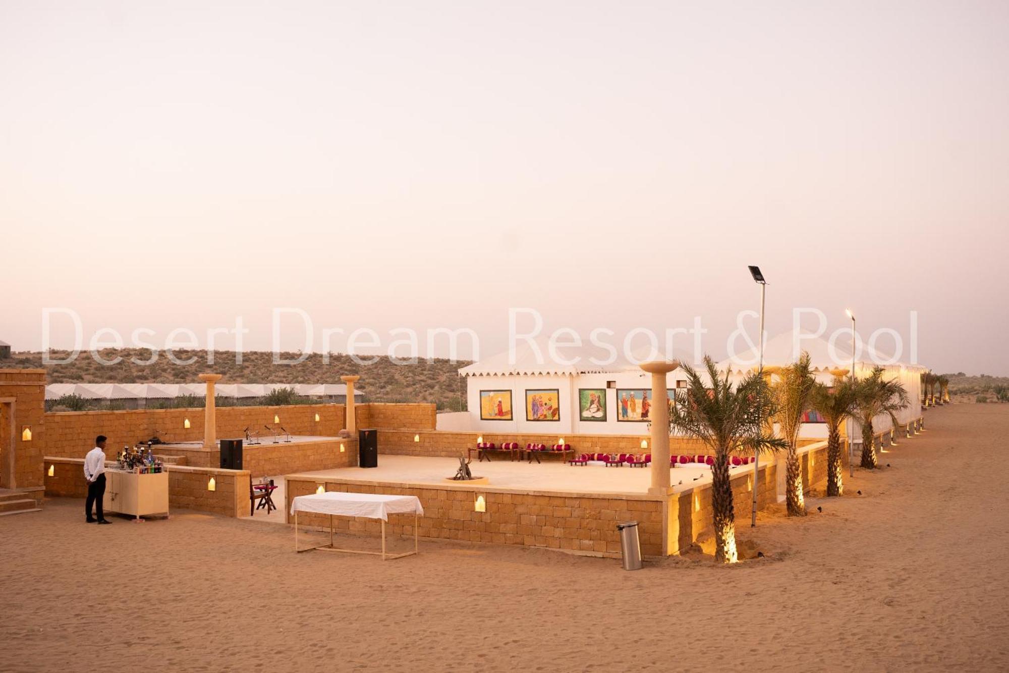 Desert Dream Royal Camp & Pool Džaisalmér Exteriér fotografie
