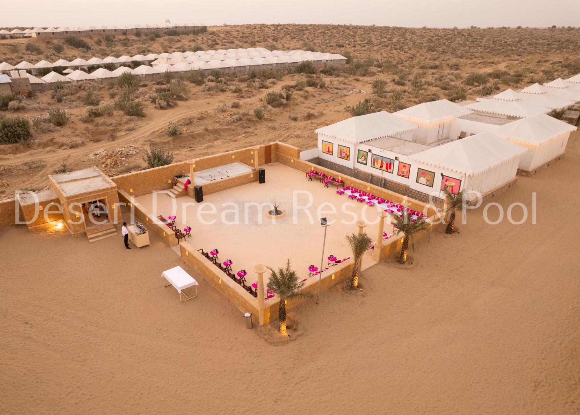 Desert Dream Royal Camp & Pool Džaisalmér Exteriér fotografie