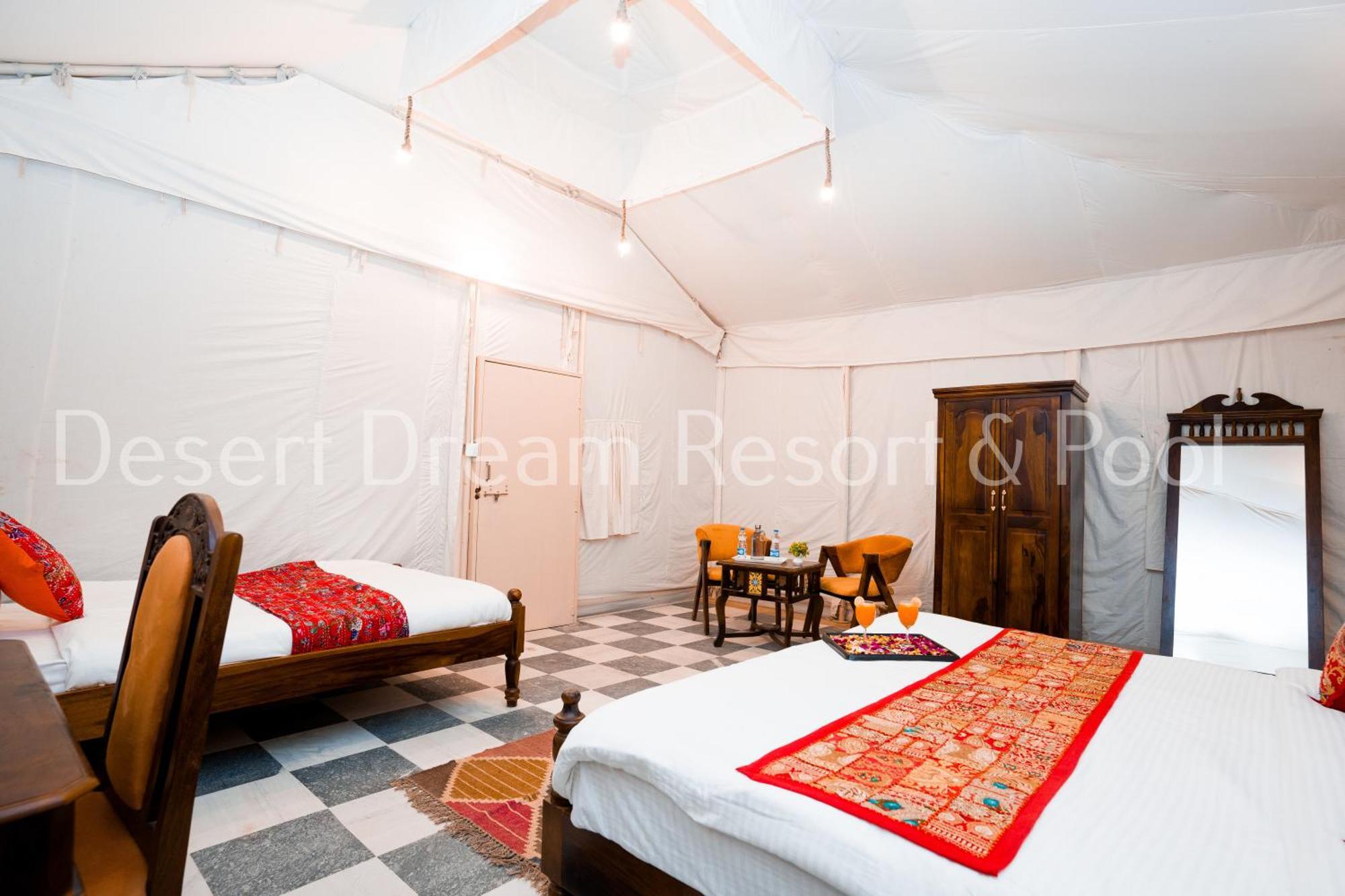 Desert Dream Royal Camp & Pool Džaisalmér Exteriér fotografie