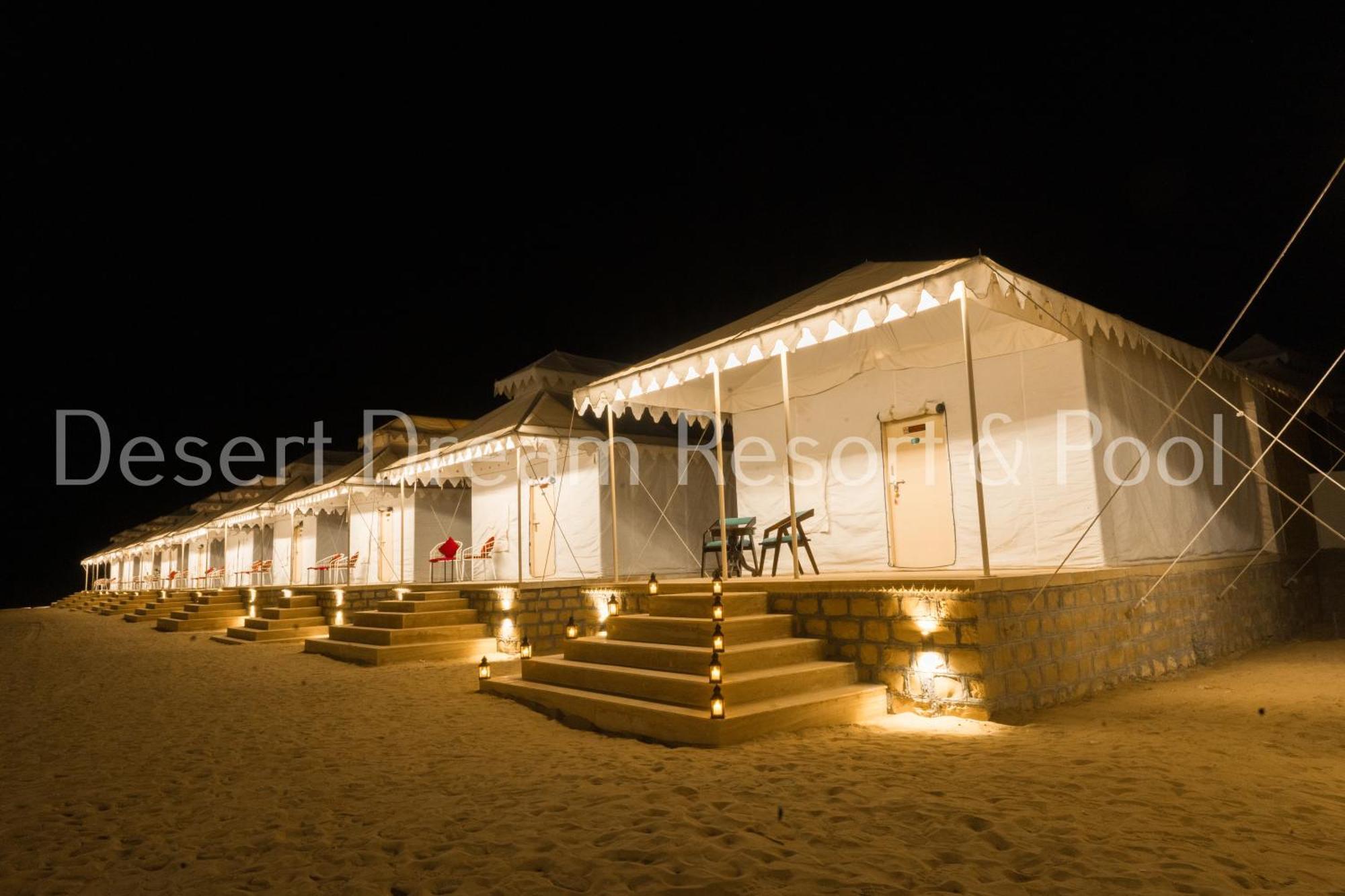 Desert Dream Royal Camp & Pool Džaisalmér Exteriér fotografie